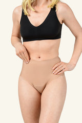 Daytime Seamless High Waist Hipster (leo / nude)