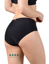 Special Edition 3-Farbig: Daytime Seamless Hipster 3er Pack (schwarz-nude-leo)